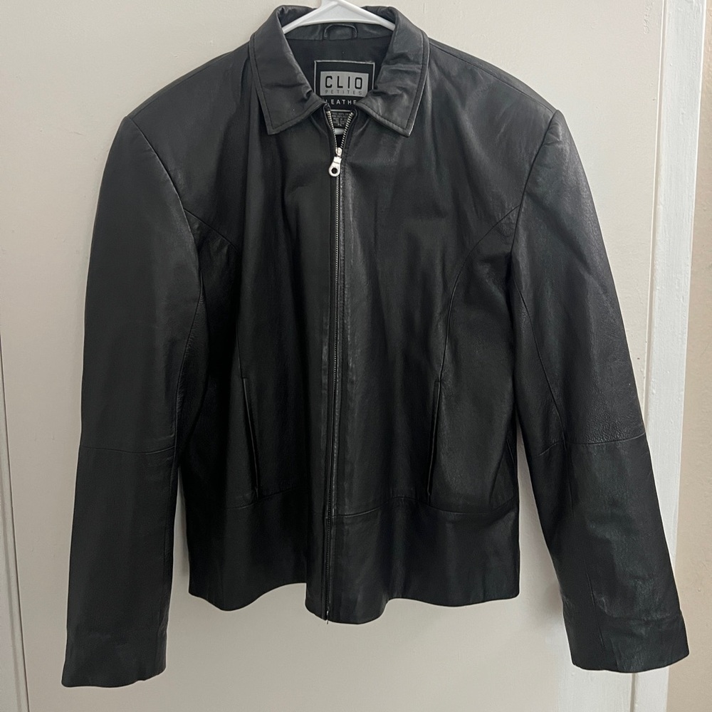 Leather jacket